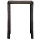 In The Groove - Aluminum Accent Table - Black