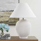 Rocio - Ceramic Table Lamp - White