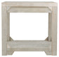 Fregine - Rectangular End Table - Whitewash