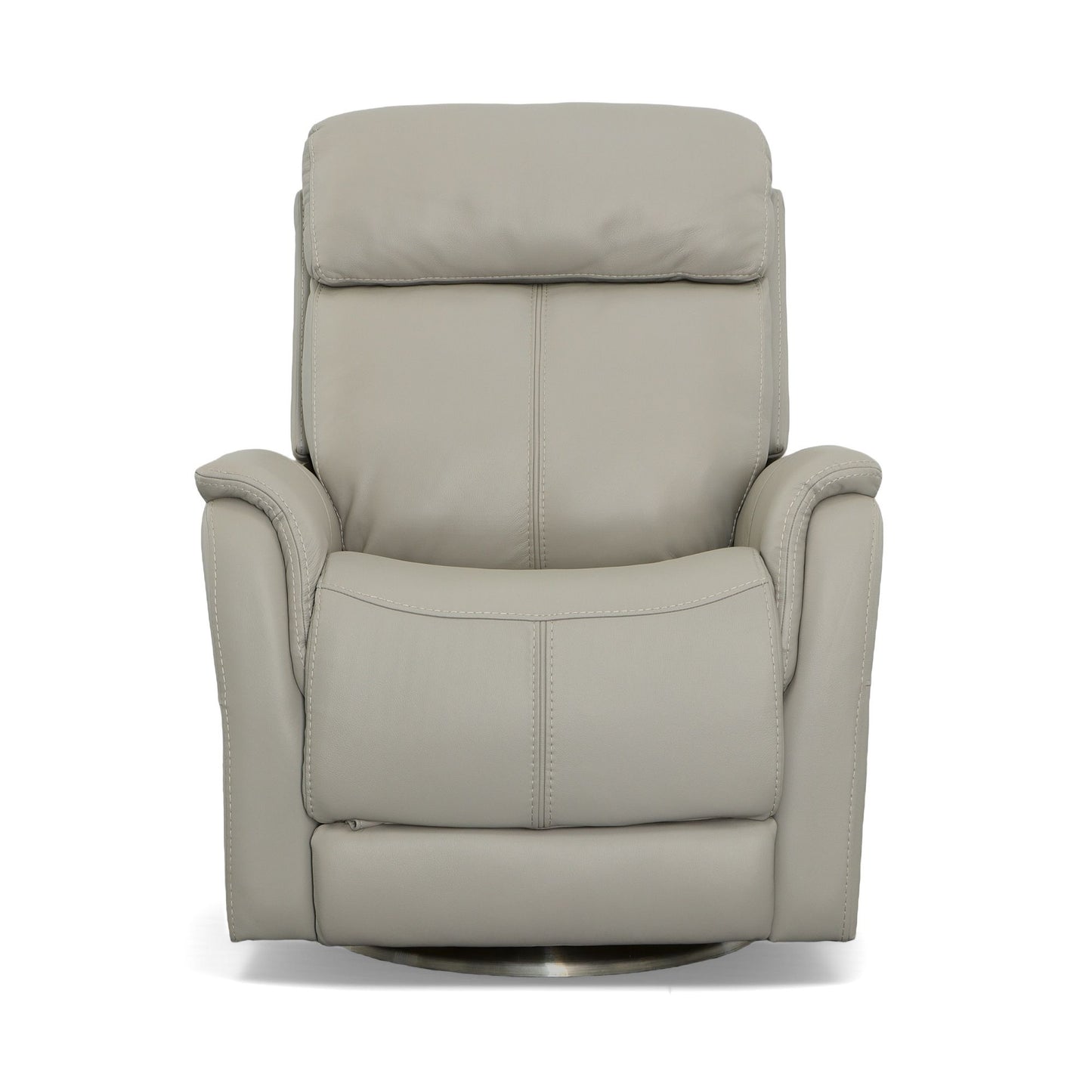 View - Power Swivel Recliner With Power Headrest