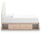 Arloster - Upholstered Panel Bed