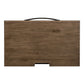 Shaker Lakes - Nightstand With Charging Station - Harvest Brown