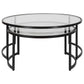 Rhea - Nesting Coffee Tables (Set of 2) - Black