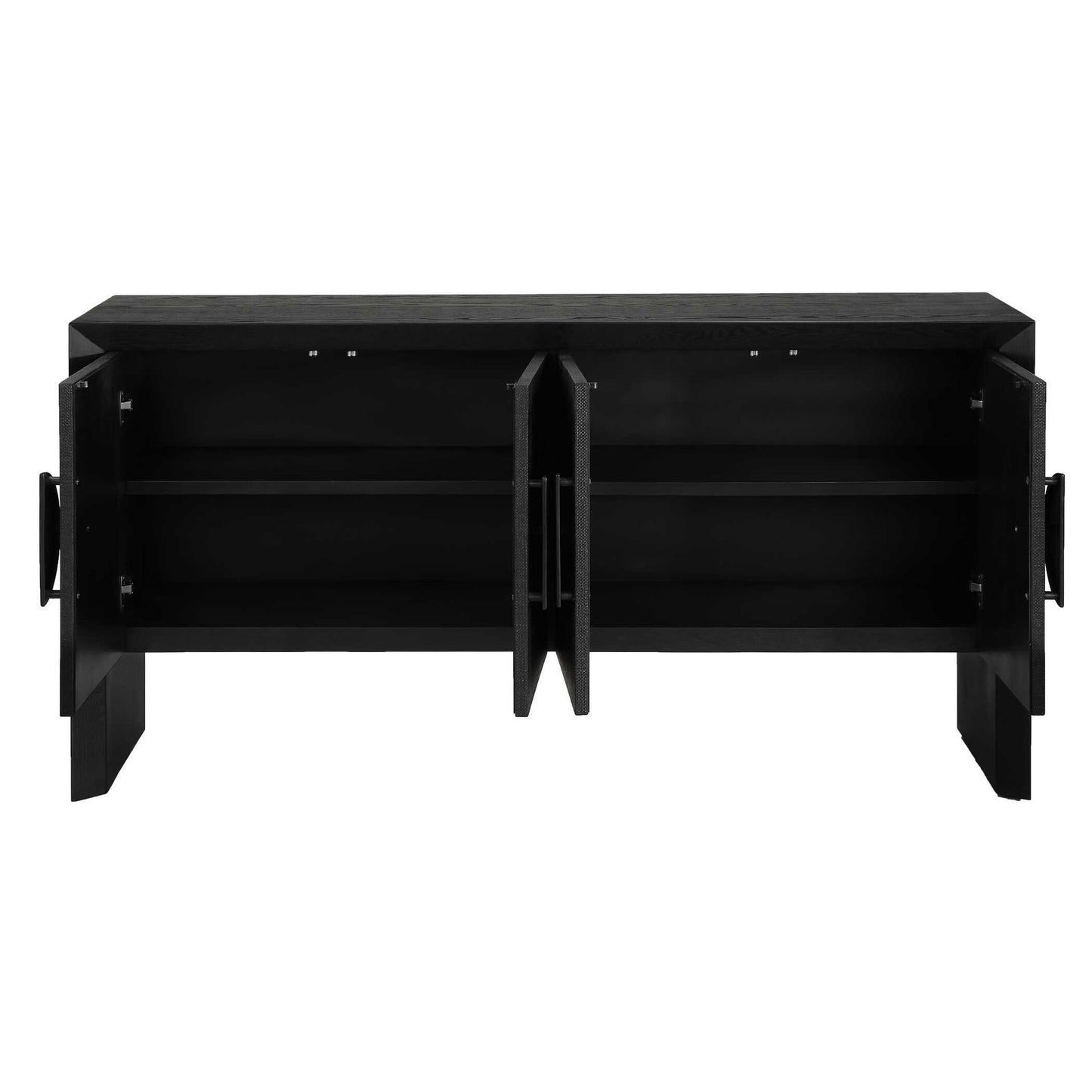 Williams - 4 Door Cabinet - Black