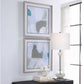 Mist Shapes - Framed Prints (Set of 2)