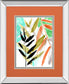 Vivid Fronds II By Jennifer Goldberger - Orange