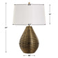 Knowles - Brass Table Lamp - Bronze