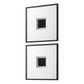 Origins - Shadow Boxes (Set of 2) - Black / White