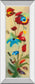 Wildflower Il By Jennifer Zybala - Mirror Framed Print Wall Art - Beige