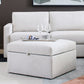 Flex - Square Storage Ottoman - Fabric