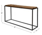 Holston - Salvaged Wood Console Table - Light Brown