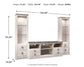Willowton - Entertainment Center With Fireplace Option