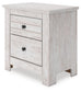 Makidern - Two Drawer Night Stand