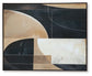 Ewanford - Wall Art - Black / Brown / Tan