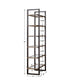 Olwyn - Industrial Etagere - Dark Brown
