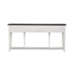 Allyson Park - Hall Table - Wirebrushed White / Charcoal
