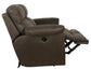 Atlas - Reclining Sofa - Charcoal