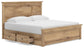 Makidern - Panel Storage Bed