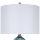 Oceanic Drift Ceramic Table Lamp (Set of 2) - Blue Drip Reactive Glaze