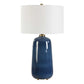 Brae - Glaze Table Lamp - Blue