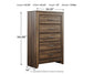 Juararo - Five Drawer Chest - Dark Brown