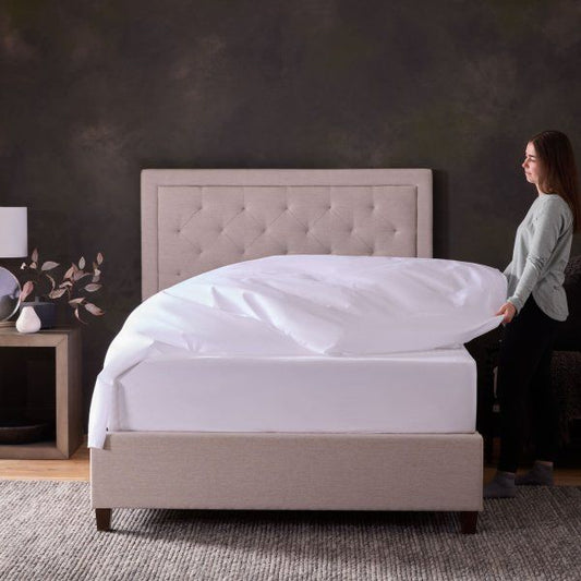 Classic Cotton Sheet Set - Split Queen - White