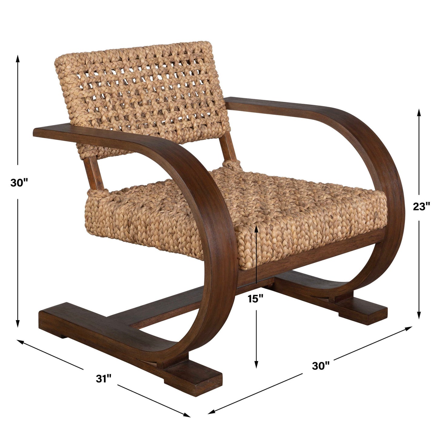 Rehema - Accent Chair - Walnut