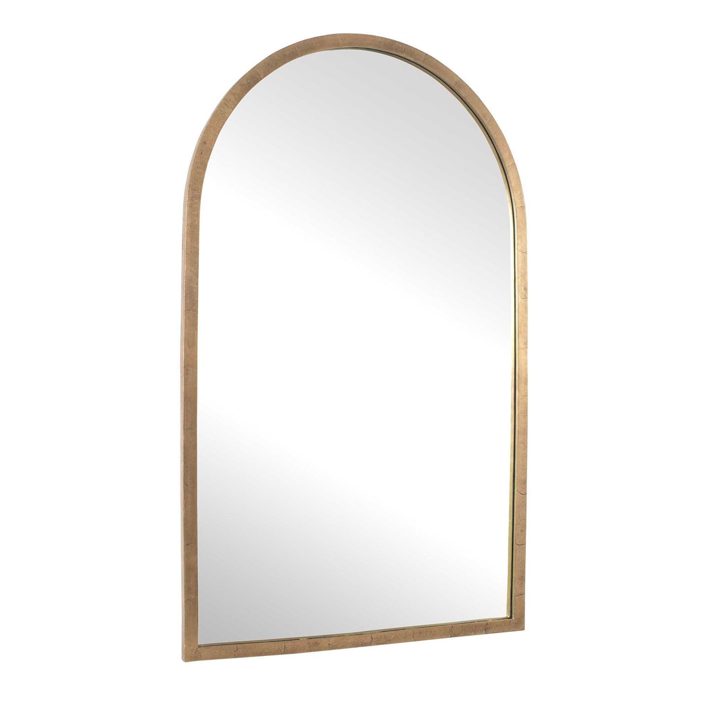 Vestry - Arch Mirror - Antique Brass