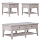 Lake House - 3 Piece Set (1-Cocktail 2-End Tables)