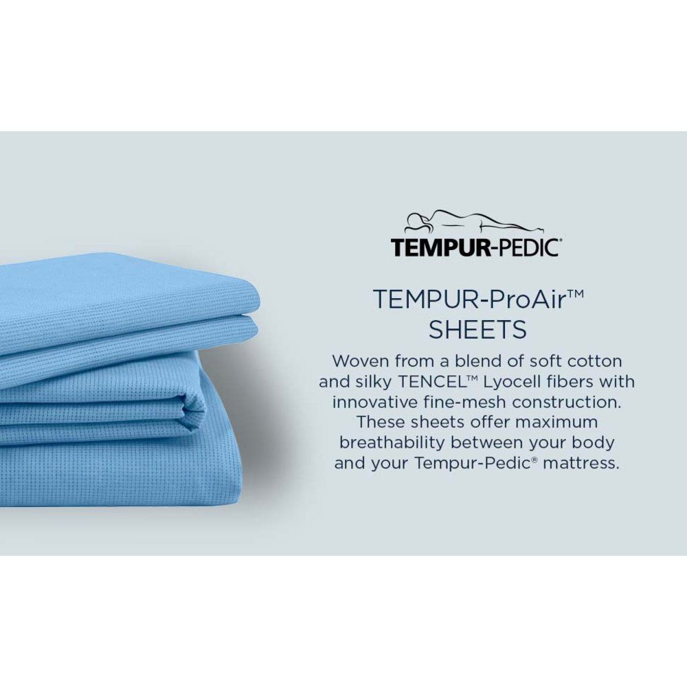 Linens - Tempur ProAir Sheet Set - Blue Azure