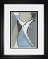34x40 A Soft Jeweled Geometric II By Merri Pattinian - Dark Gray