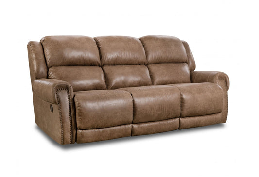Cowboy Oak Reclining Sofa