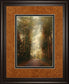Road Of Mysteries Il By Amy Melious - Framed Print Wall Art - Light Brown