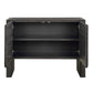 Bierk - 2 Door Cabinet - Dark Stain