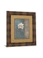 Floral Trans I By Vivian Flasch - Framed Print Wall Art - Light Brown