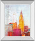 The City That Never Sleeps I By Haub - Framed Print Wall Art - Yellow