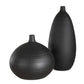 Bower - Vases (Set of 2) - Black
