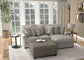 Livingston - Sectional With Comfort Coil Seating, 40" Cocktail Ottoman And Accent Pillows Included