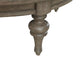 Americana Farmhouse - Round Cocktail Ottoman - Dusty Taupe
