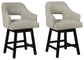 Tallenger - Upholstered Swivel Barstool (Set of 2)
