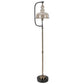 Elieser - Industrial Floor Lamp - Light Brown