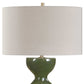 Curhan - Glaze Table Lamp - Green