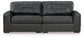 Brindley Pier - 2-Piece Sectional Loveseat - Fog