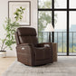 View - Power Swivel Recliner With Power Headrest