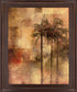 Amber Tropics - 28" x 34" Framed Wall Art