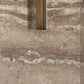 Turning - Point Travertine Table Lamp