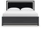 Zuraleus - Upholstered Panel Bed