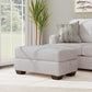 Olivia - Fabric Stationary Ottoman