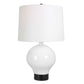Collar - Gloss White Table Lamp