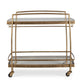 Scarritt - Bar Cart - Antique Brass